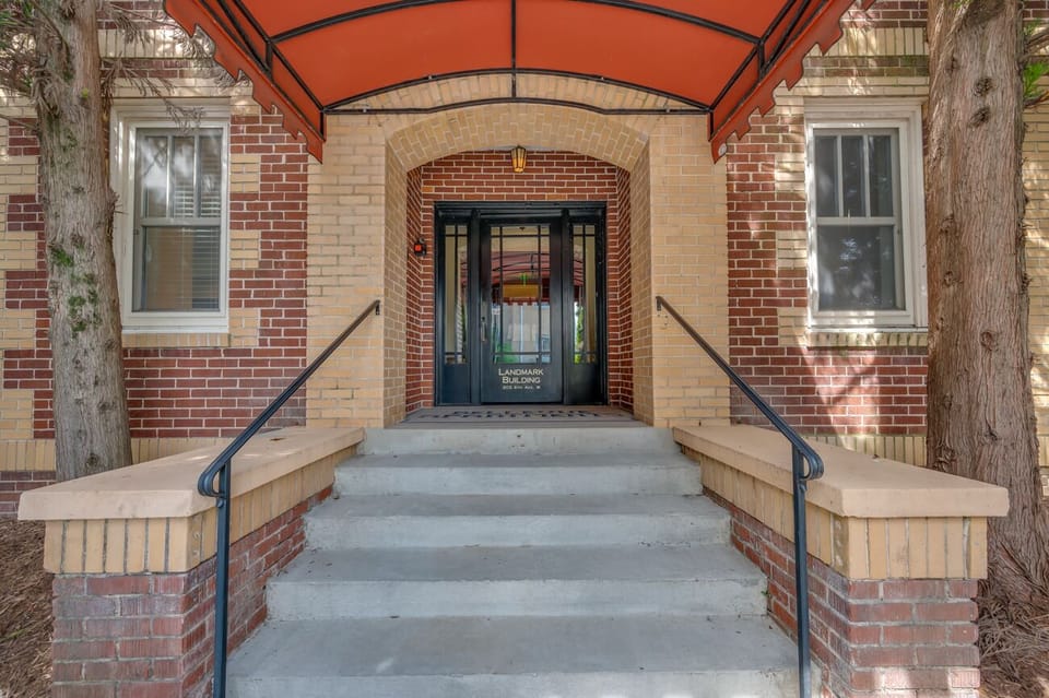 Located in the Historic Landmark Building
