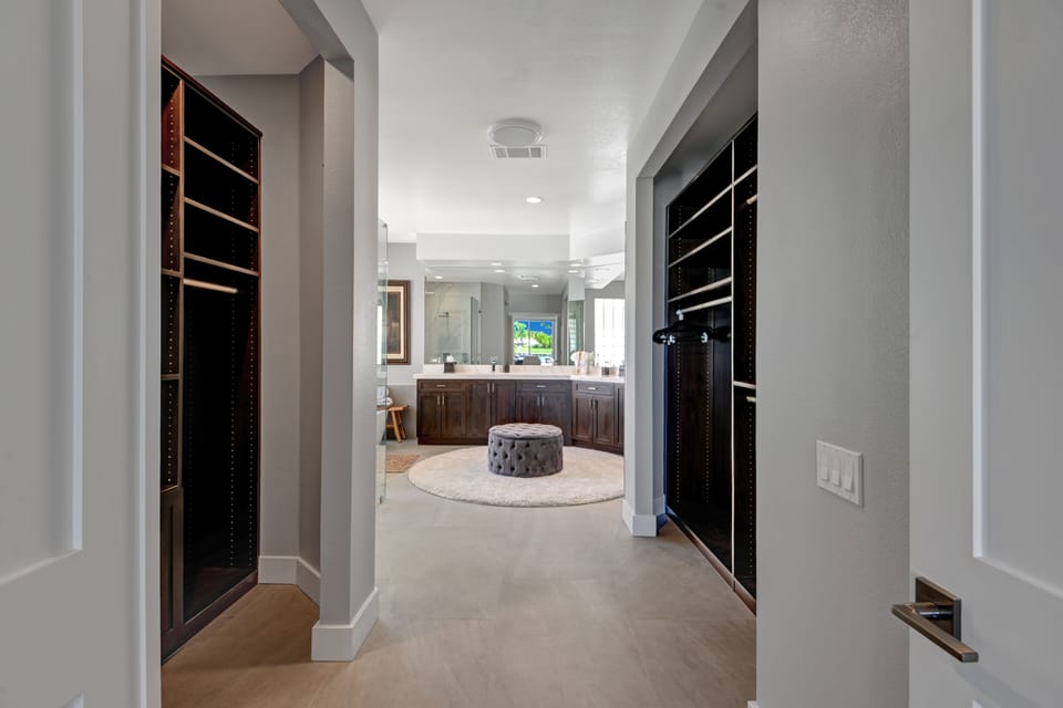 Primary Dressing Hall to Bathroom