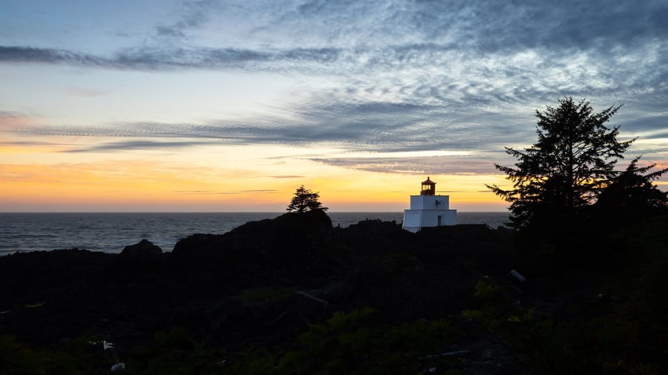 Lighthouse Loop at sunset