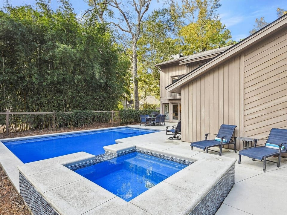 Pool and Hot Tub at 13 Governors Road