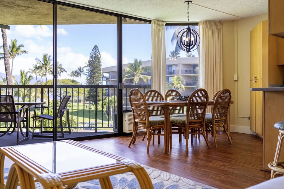 View from living area