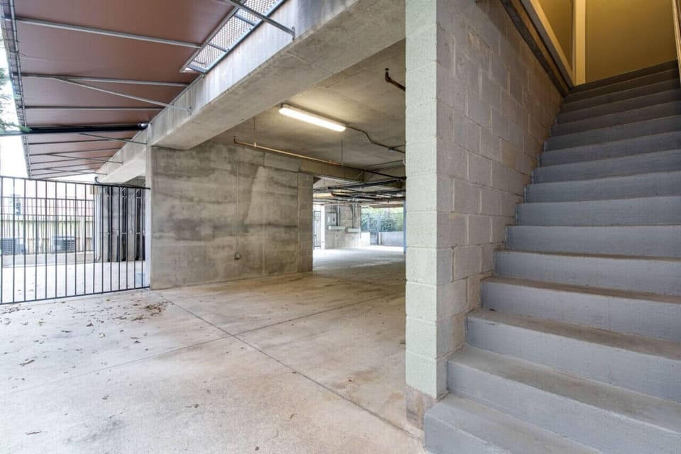 Private entrance to your property from the garage