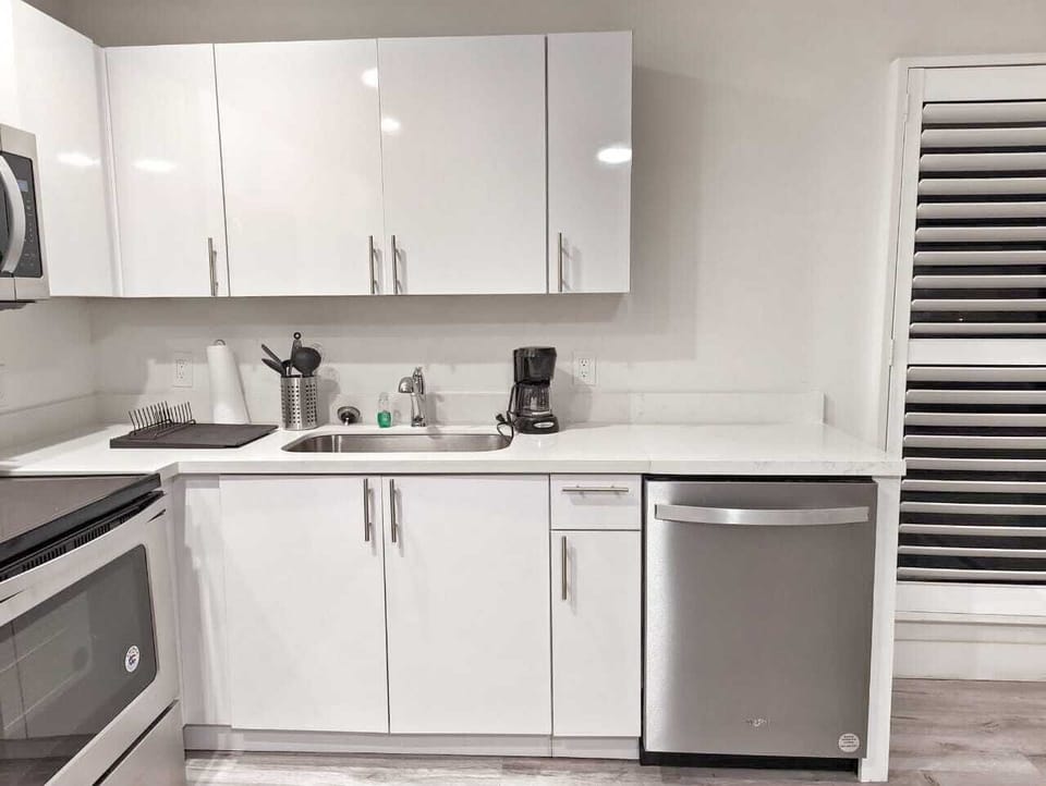 Featuring dishwasher and deep sink.