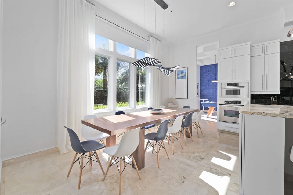 Dining space designed for memorable meals together