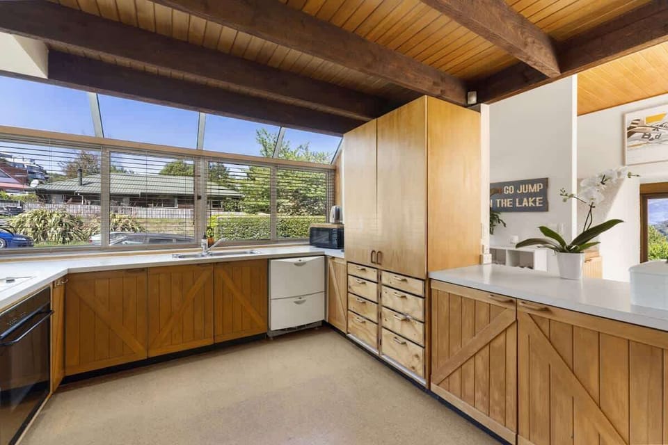 Open plan kitchen