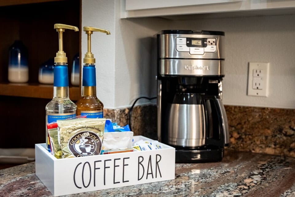 Coffee Bar to help you get started In the morning