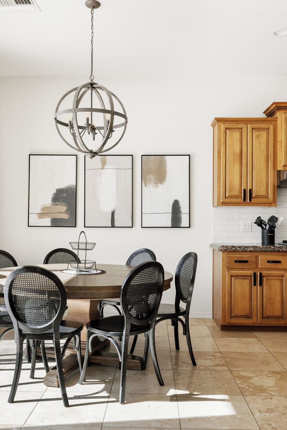 Dining for Seven in the Kitchen