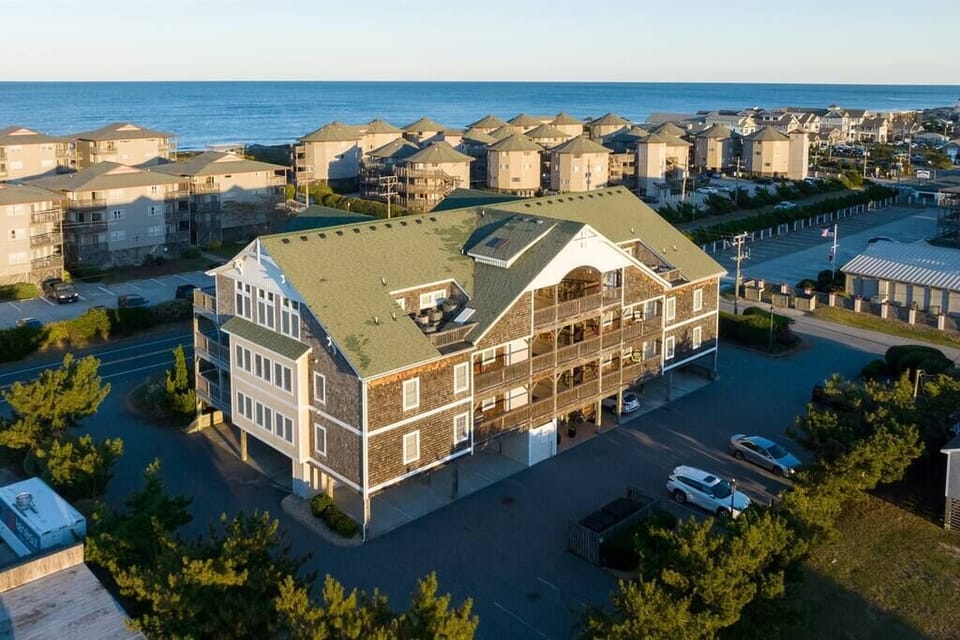 Aerial View of the Building