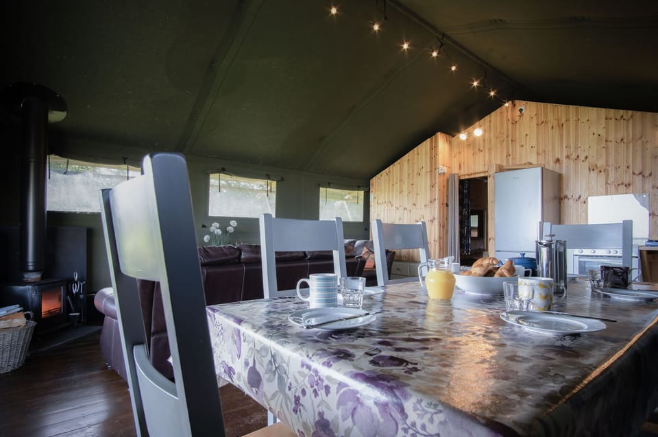 Luxury Tent | In-room dining