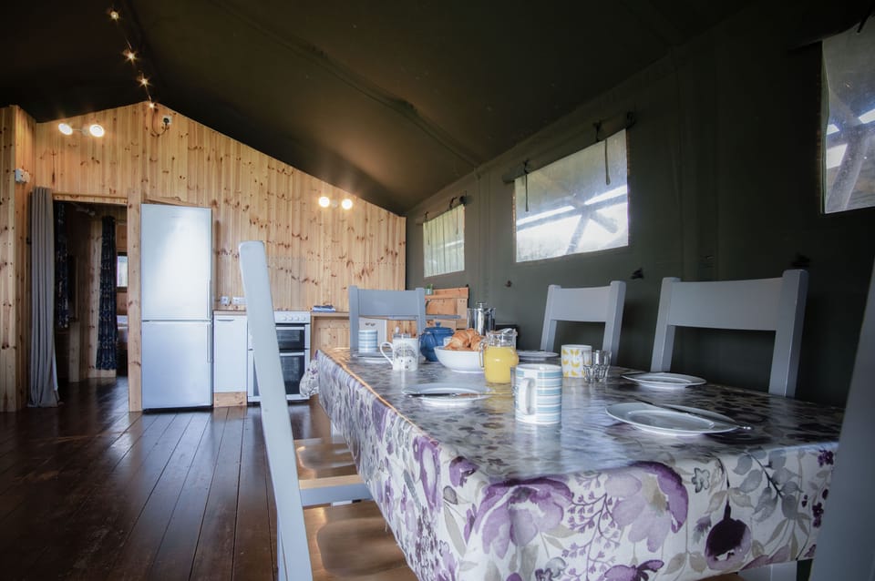 Luxury Tent | In-room dining