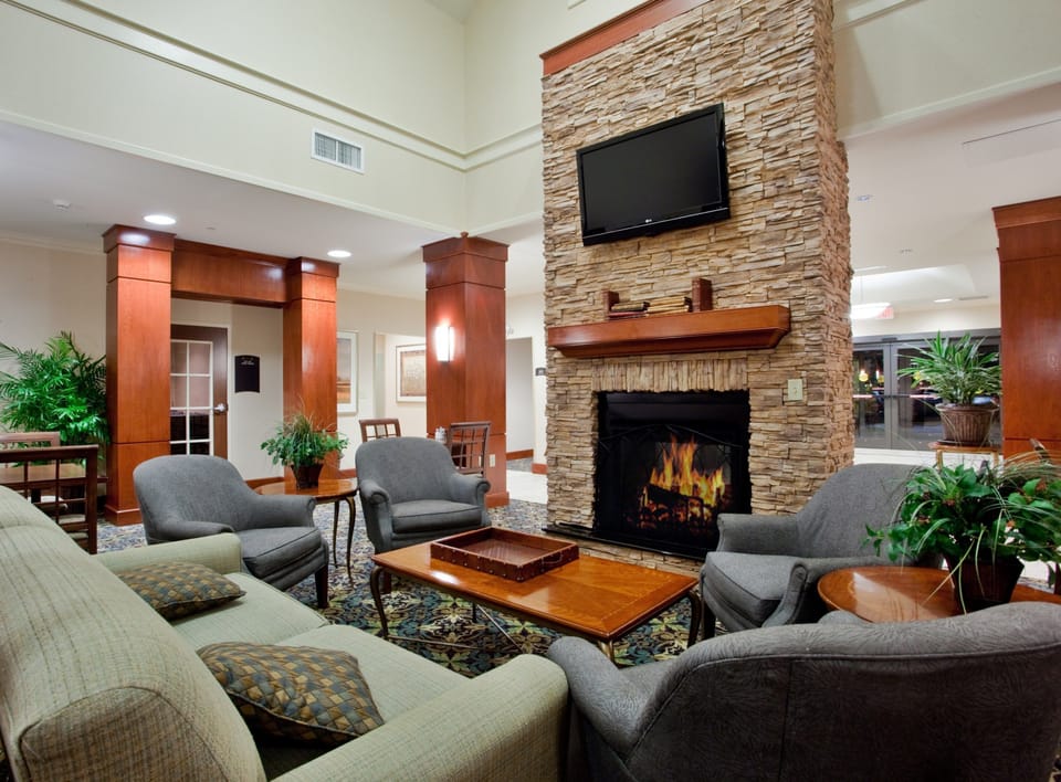 Relax in the common areas.