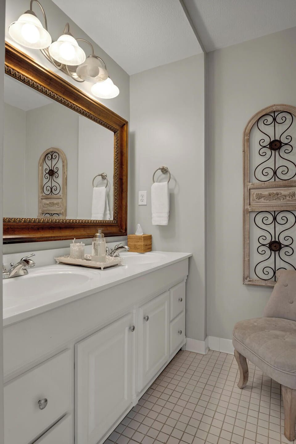 Master bathroom