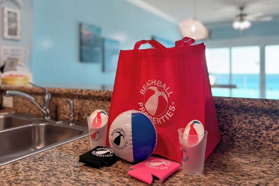Beachball swag bag!