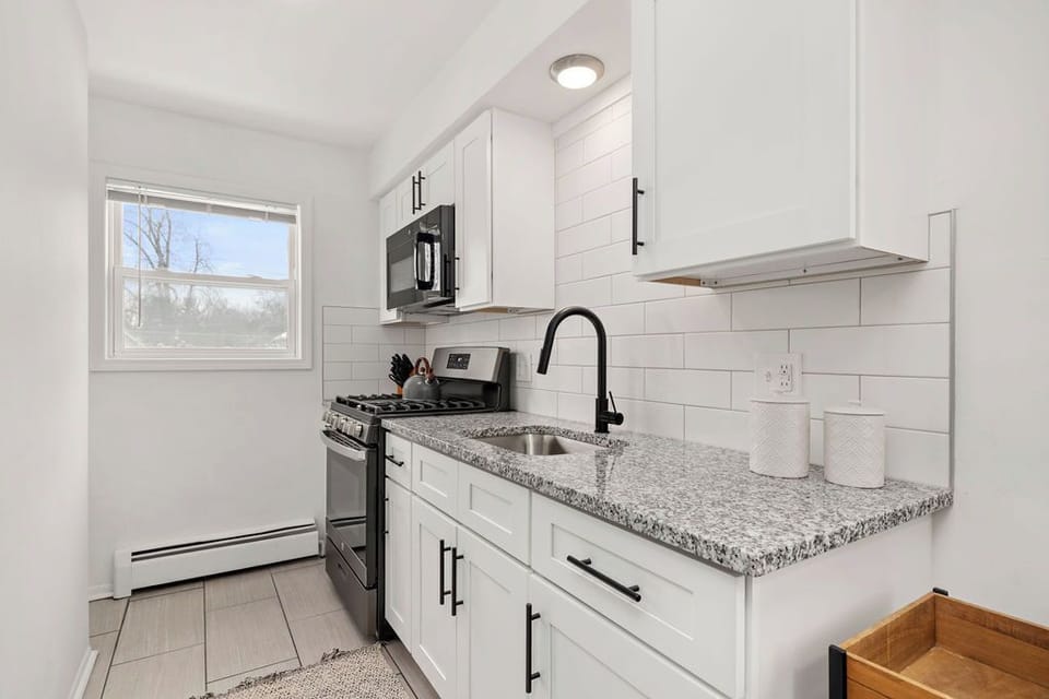 Fully equipped kitchen to cook all your favorite meals at home