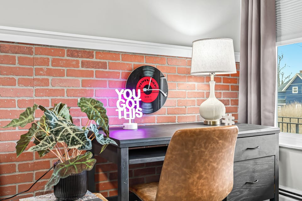 You've got goals, and this Airbnb is the perfect place to help you achieve them. You'll have everything you need to focus on your work or studies.