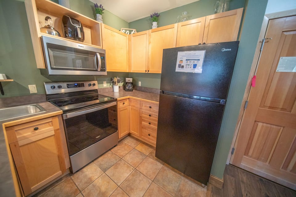 Fully equipped kitchen
