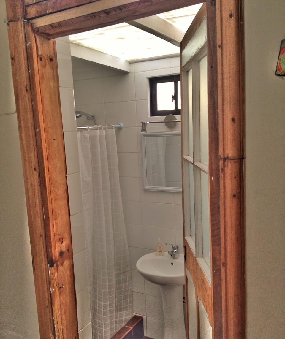 Economy Double Room, Private Bathroom | Bathroom | Shower, hair dryer, towels, soap