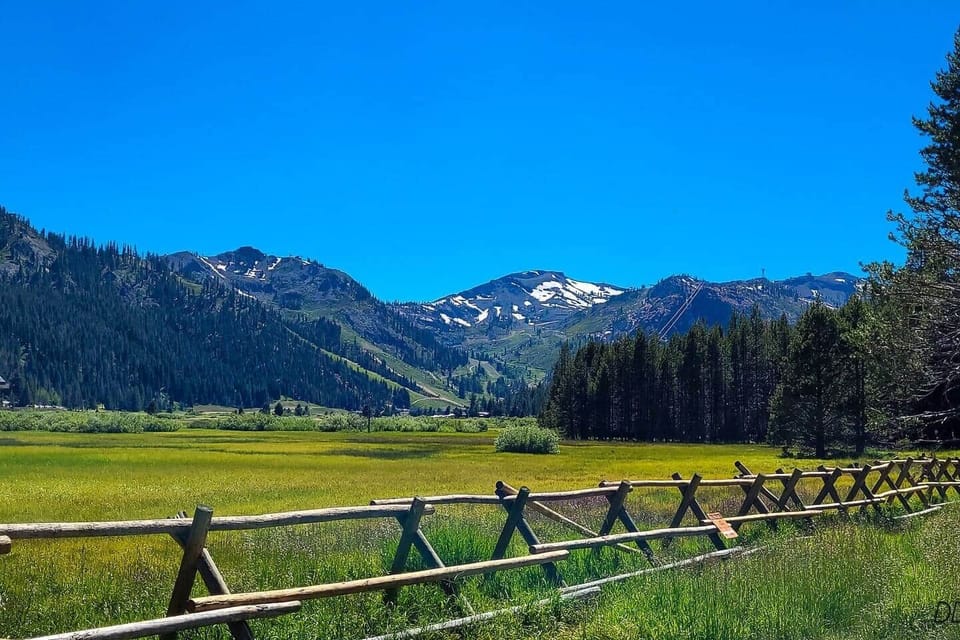 Gorgeous weddings and bike trails in the Palisades Tahoe Valley