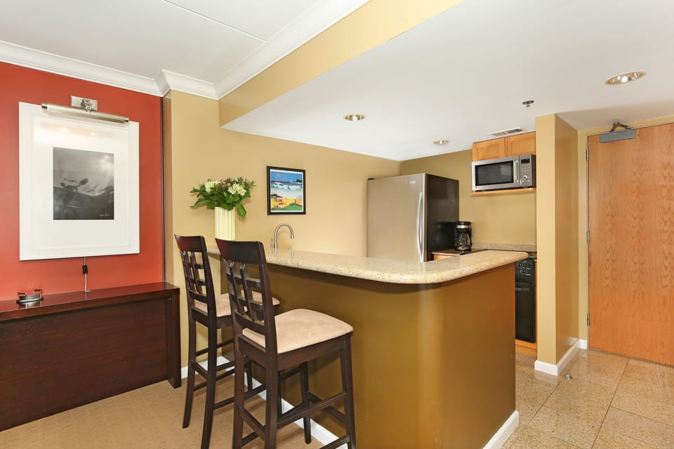 Counter seating for 2