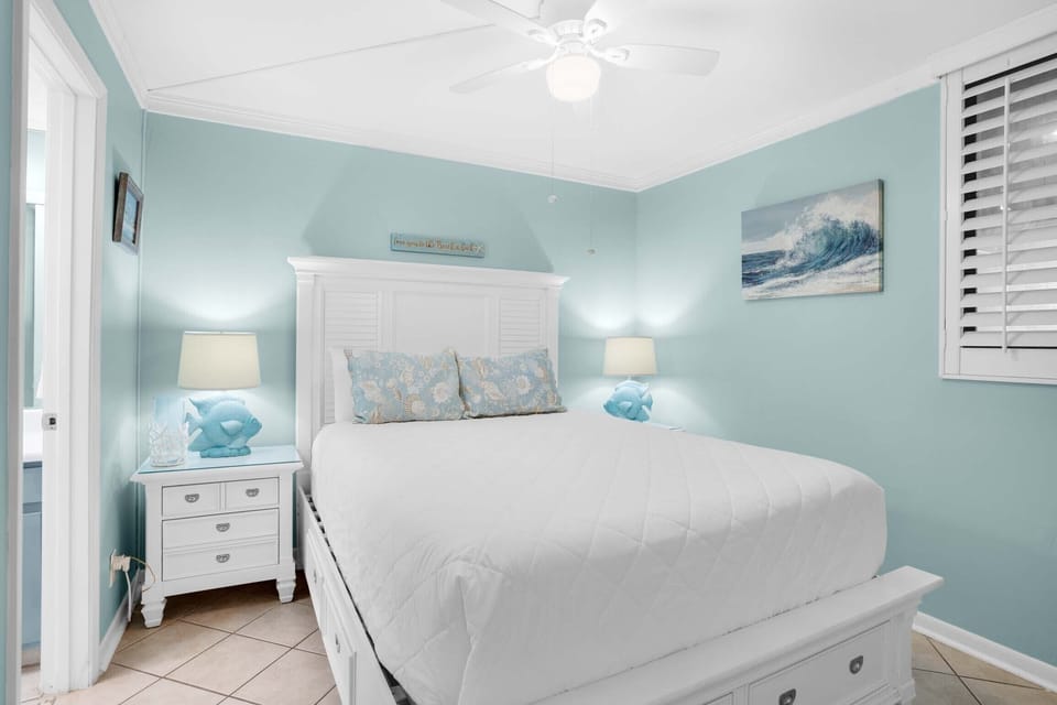 Master bedroom suite