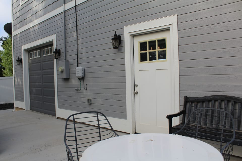 Back patio