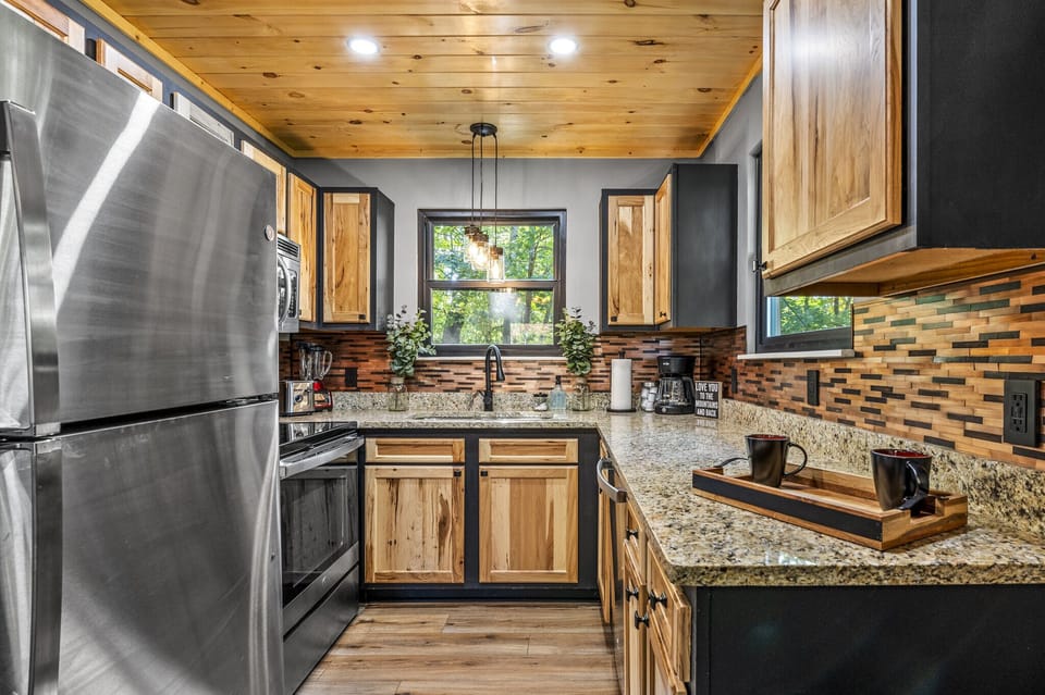Fully equipped kitchen