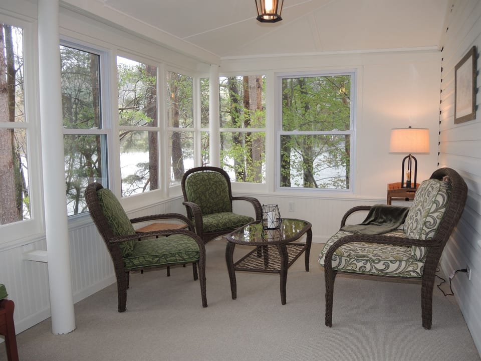Main level sunroom