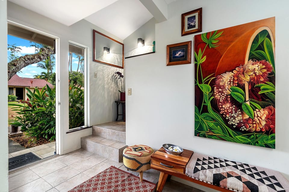 Condo, 1 King Bed (Keauhou Kona Surf & Racquet Club#10) | Living room