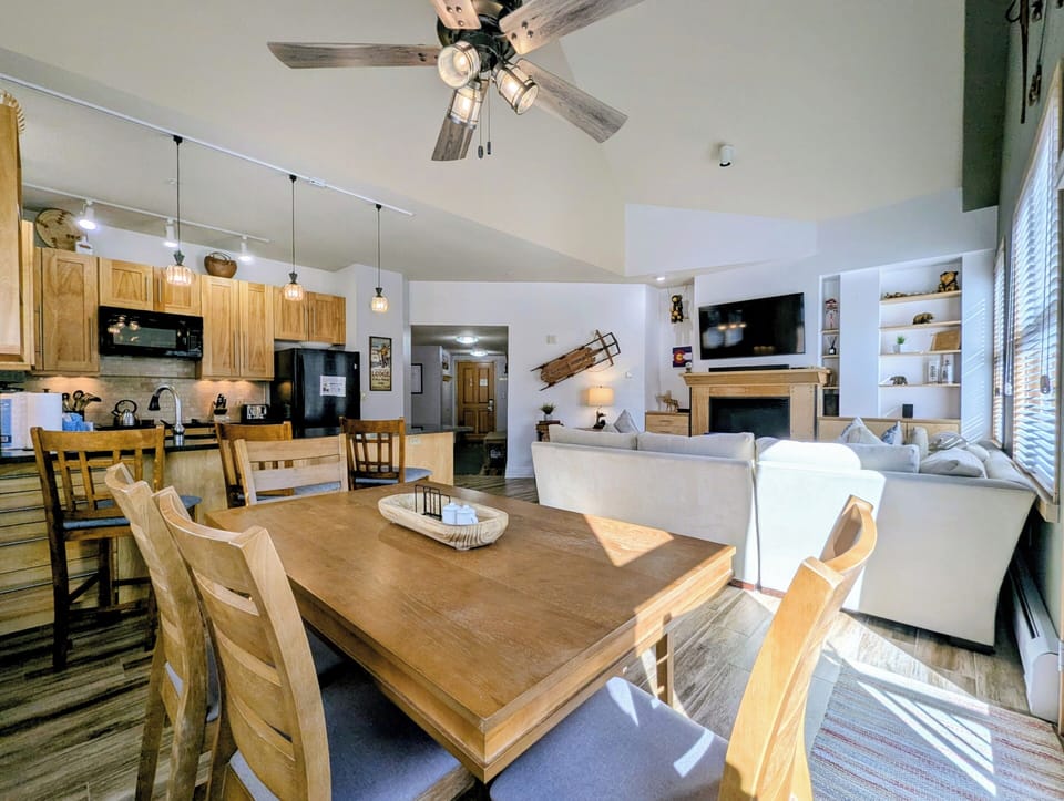 Dining Room with lots of natural light