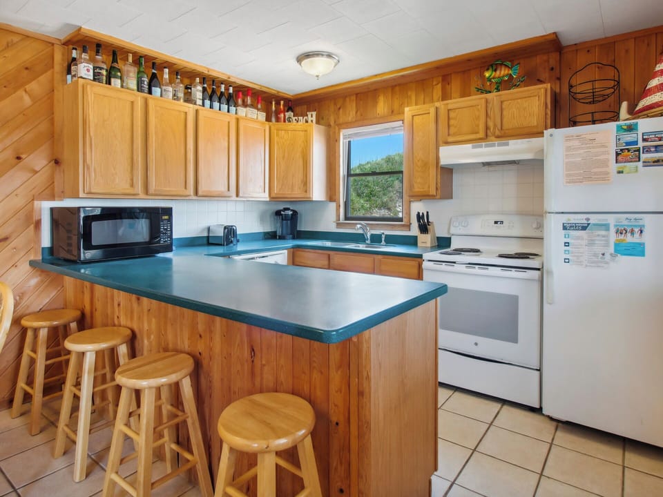 The Kitchen is perfect for whipping up a delicious meal to enjoy.