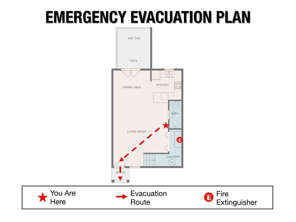 Emergency evacuation guide!