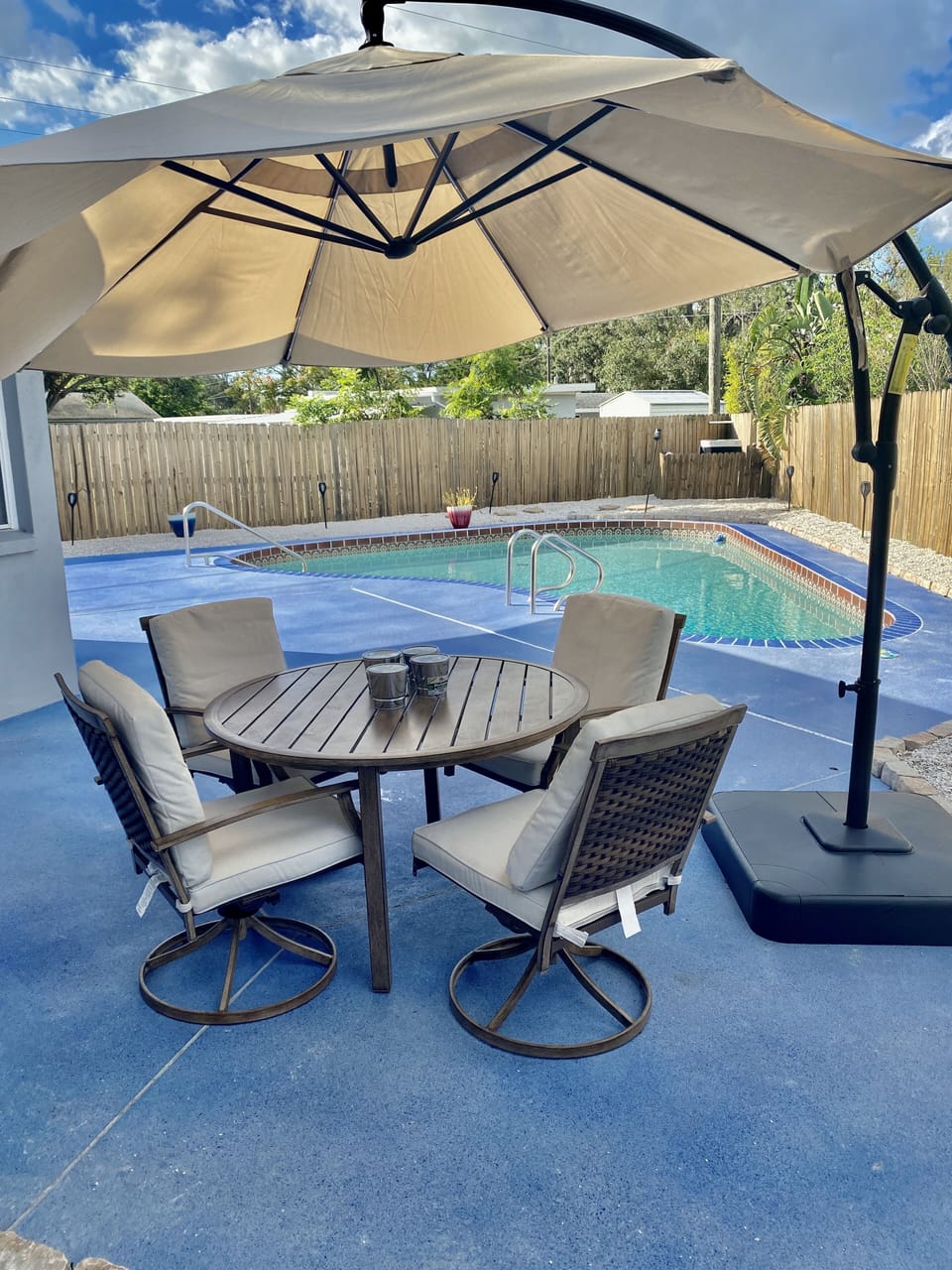 Pool and Outdoor Dining Area