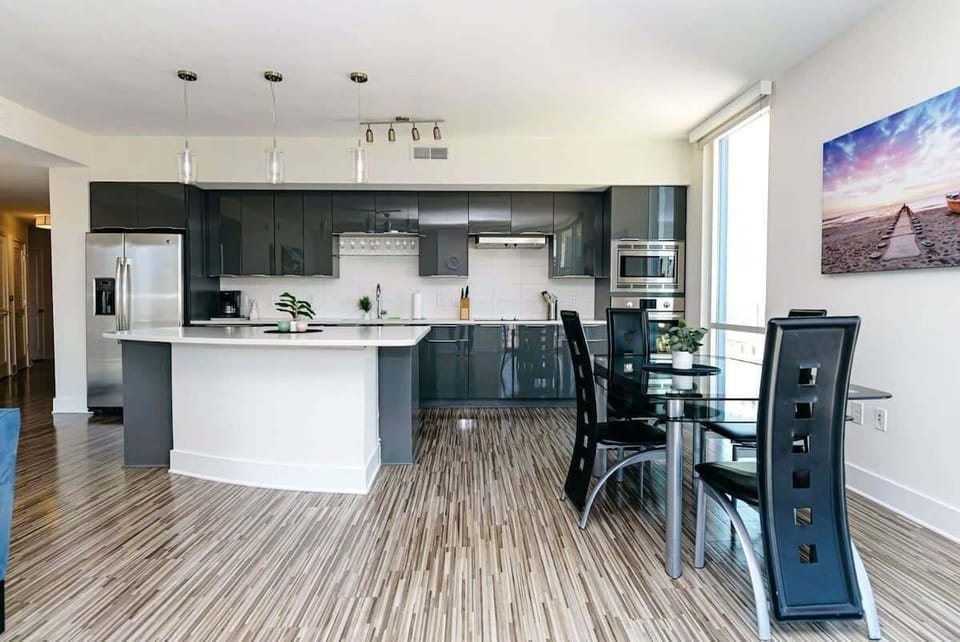 Apartment, 2 Bedrooms | Private kitchen | Coffee/tea maker, fridge, oven, electric kettle