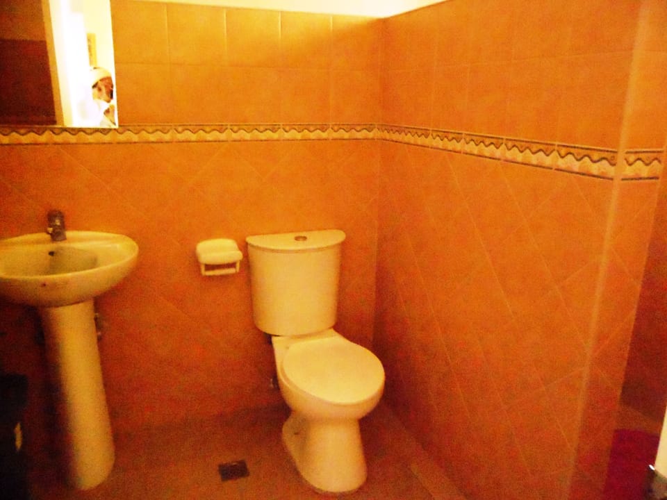 Shower, free toiletries, towels