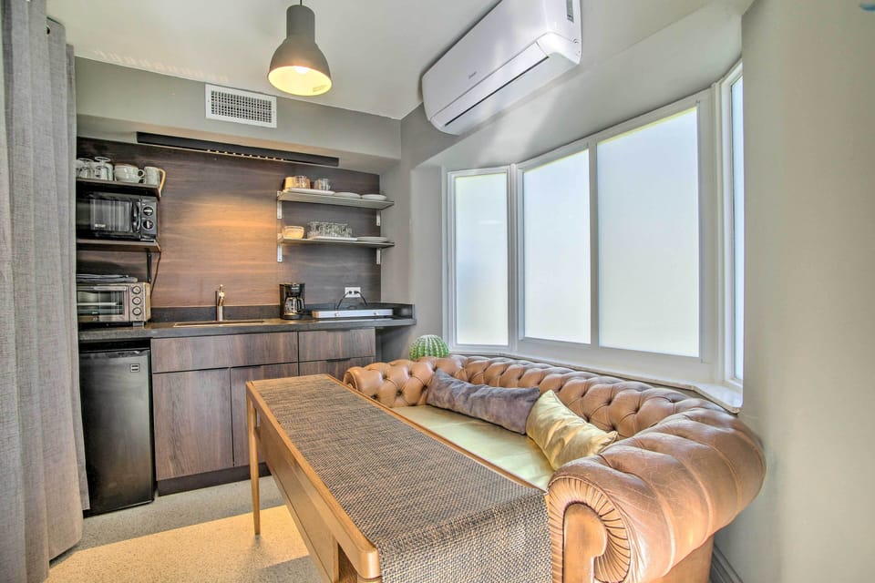 Studio | Kitchenette | Wall A/C Unit