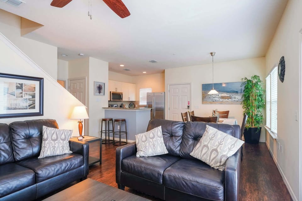 House, Multiple Beds, Kitchen, Garden View (Making Memories in Orlando) | Living area | 42-inch flat-screen TV with digital channels