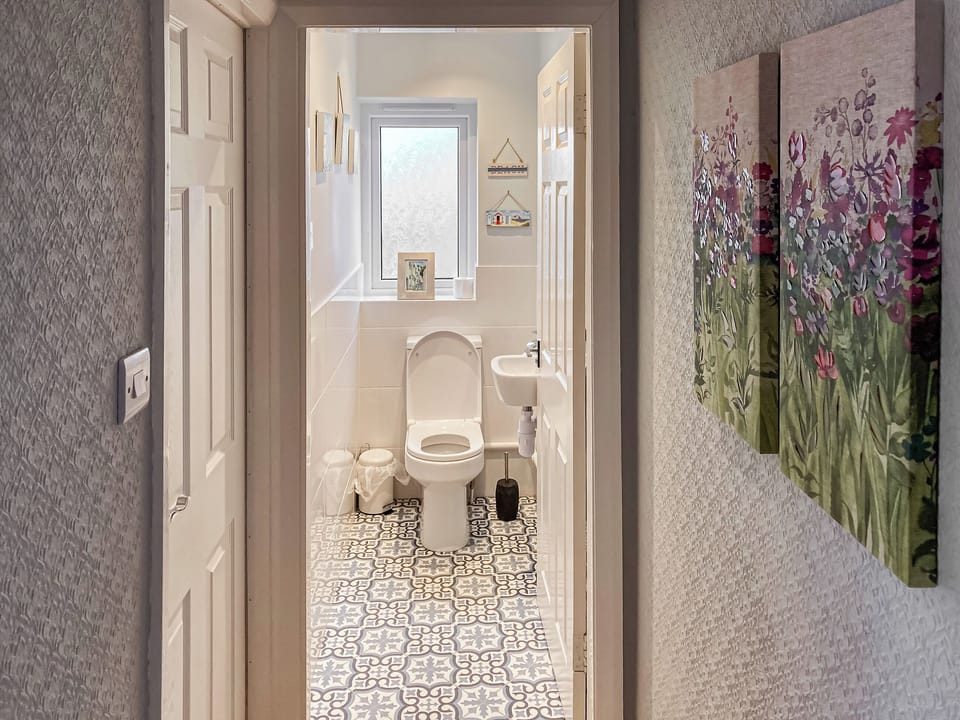 Bathroom | Sea View Cottage, Rhos on Sea
