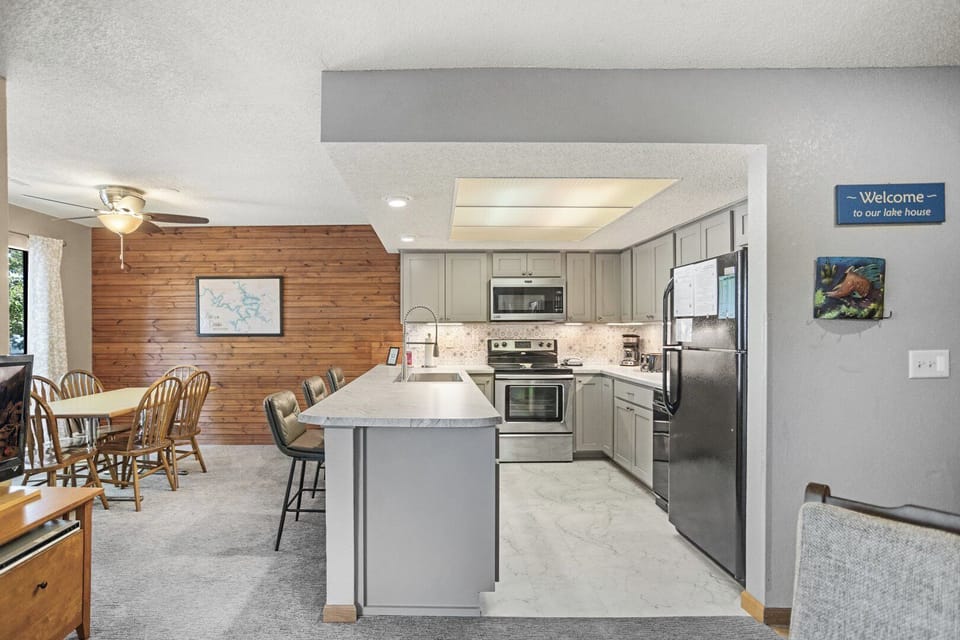 Kitchen and Dining Area