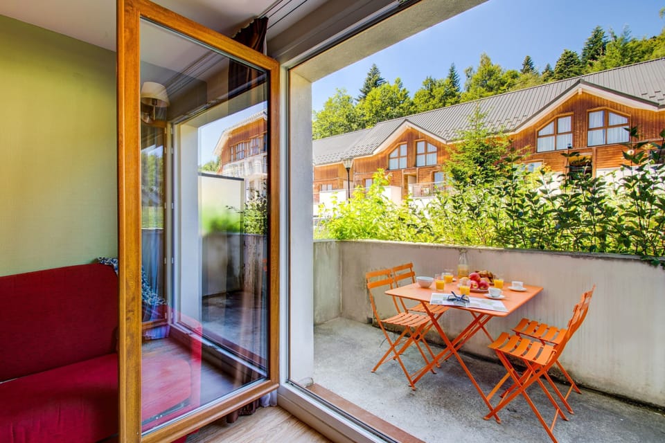 Open the door and step out onto your private balcony! Views vary.