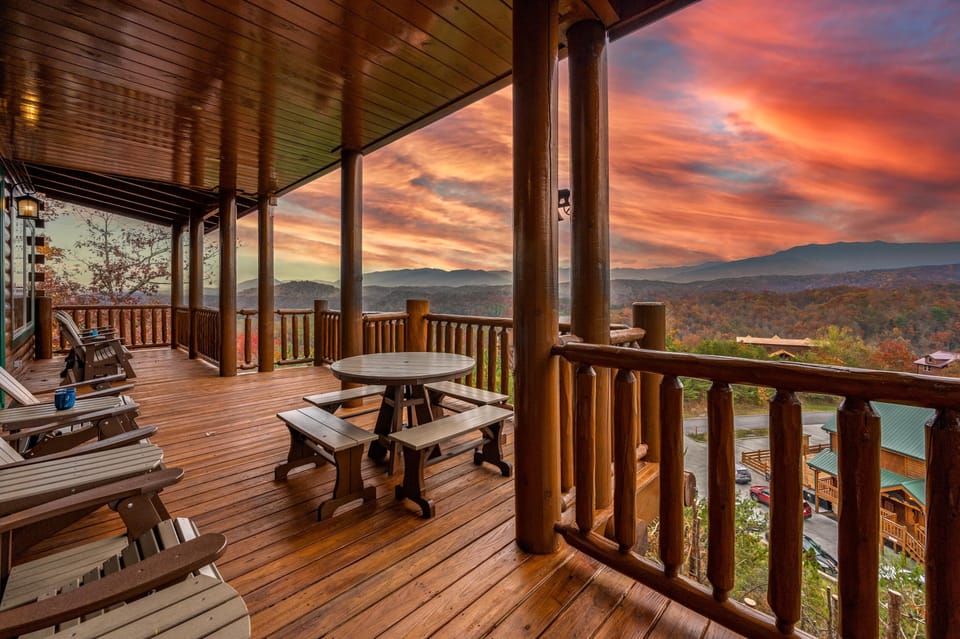 Relax and enjoy the view off the deck!