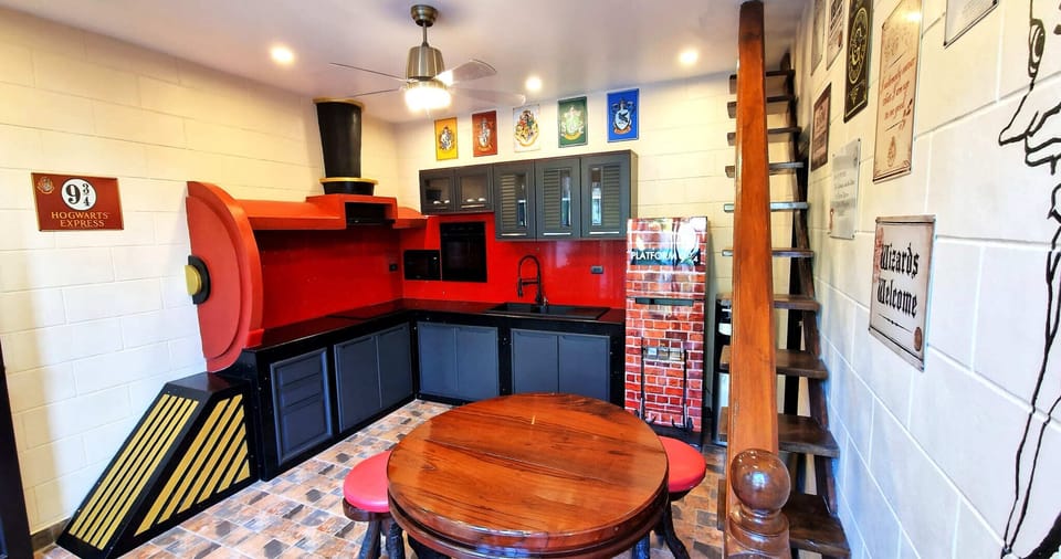 Luxury Villa, Private Pool | Private kitchen | Full-size fridge, microwave, oven, stovetop