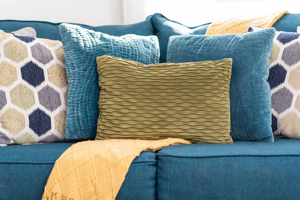 Splashes of color and fun everywhere