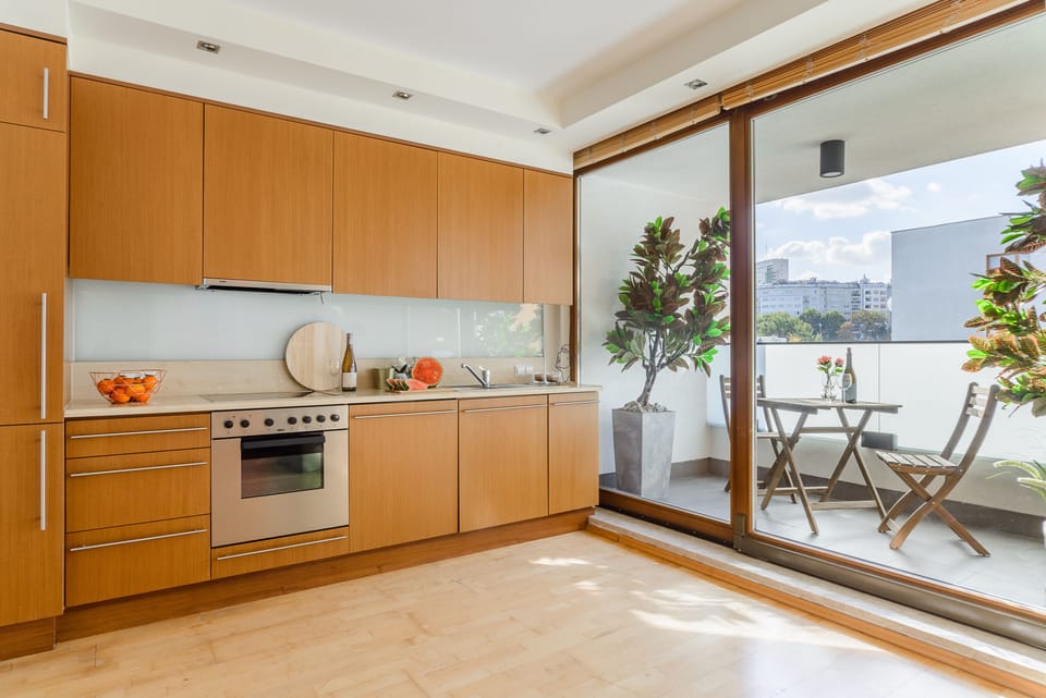 Comfort Apartment | Private kitchen | Microwave, oven, stovetop, dishwasher