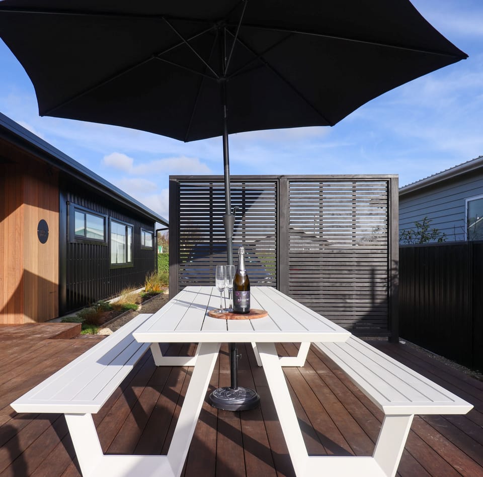 Outdoor dining table