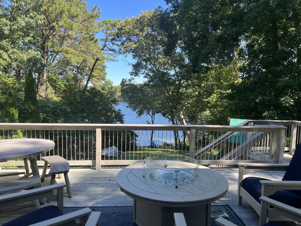 View from the deck