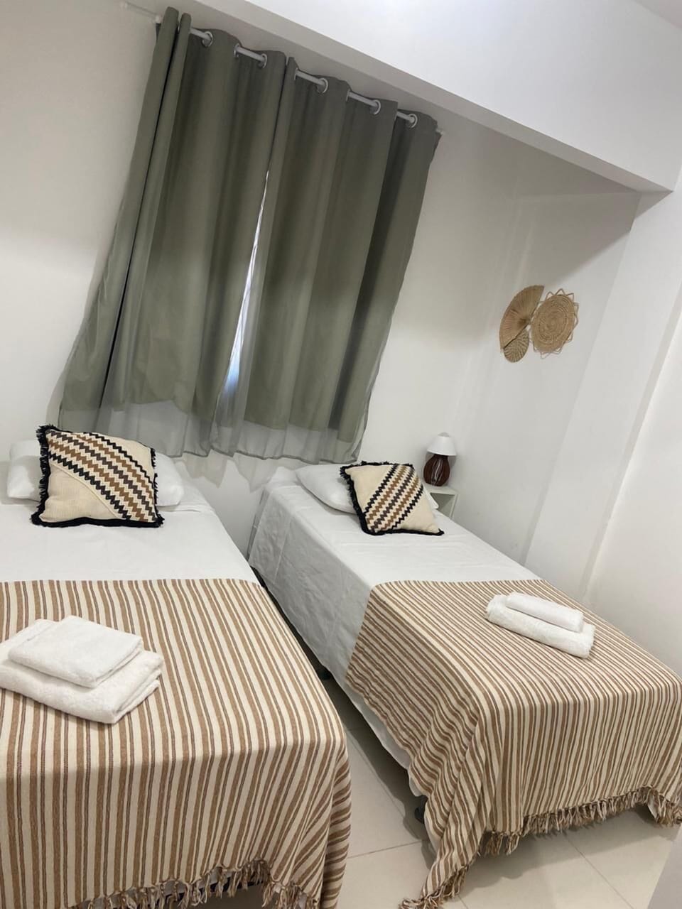 2 bedrooms, blackout drapes, free WiFi, bed sheets
