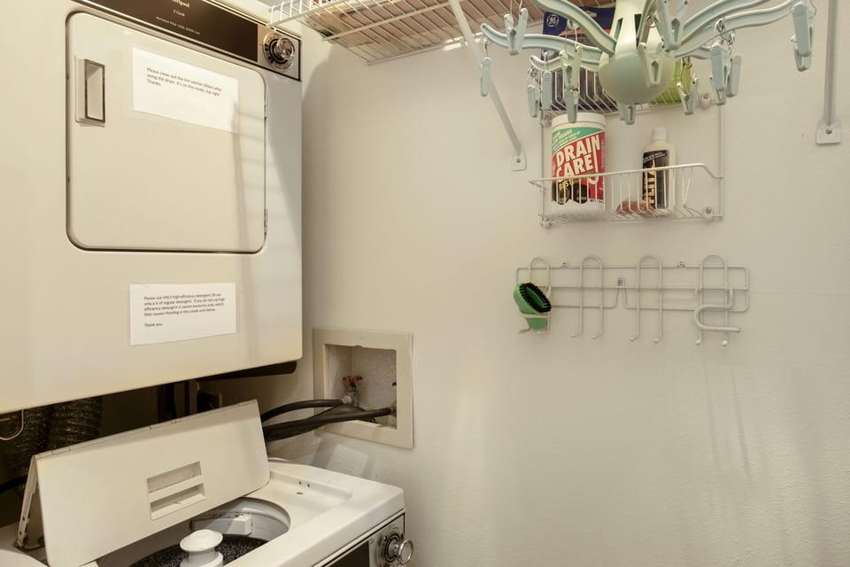Washer and Dryer