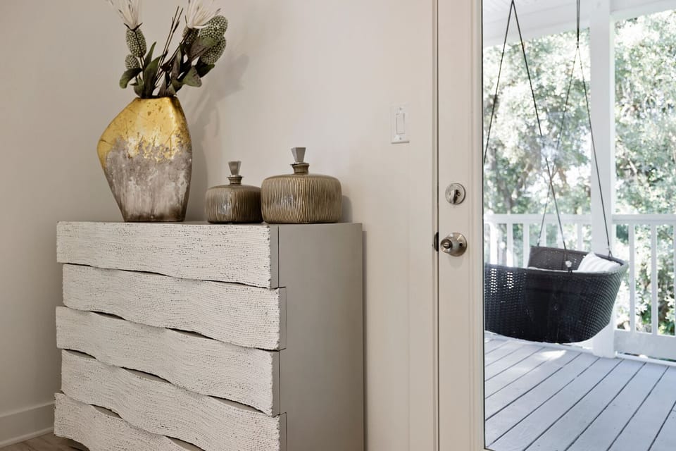 Second floor guest bedroom porch.