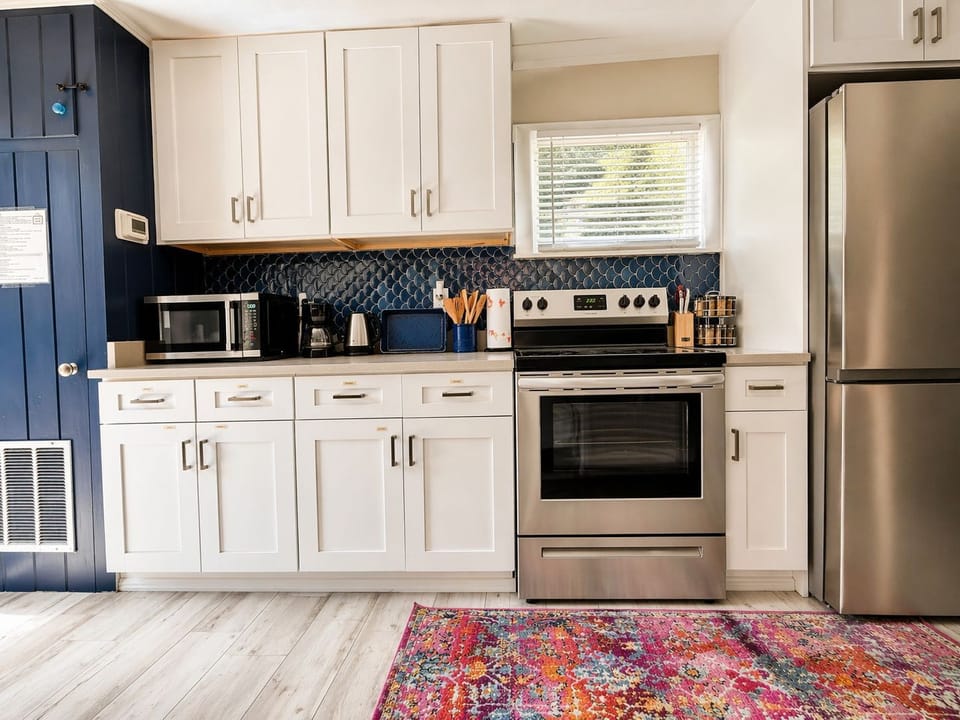Cook with convenience in this well-appointed kitchen.