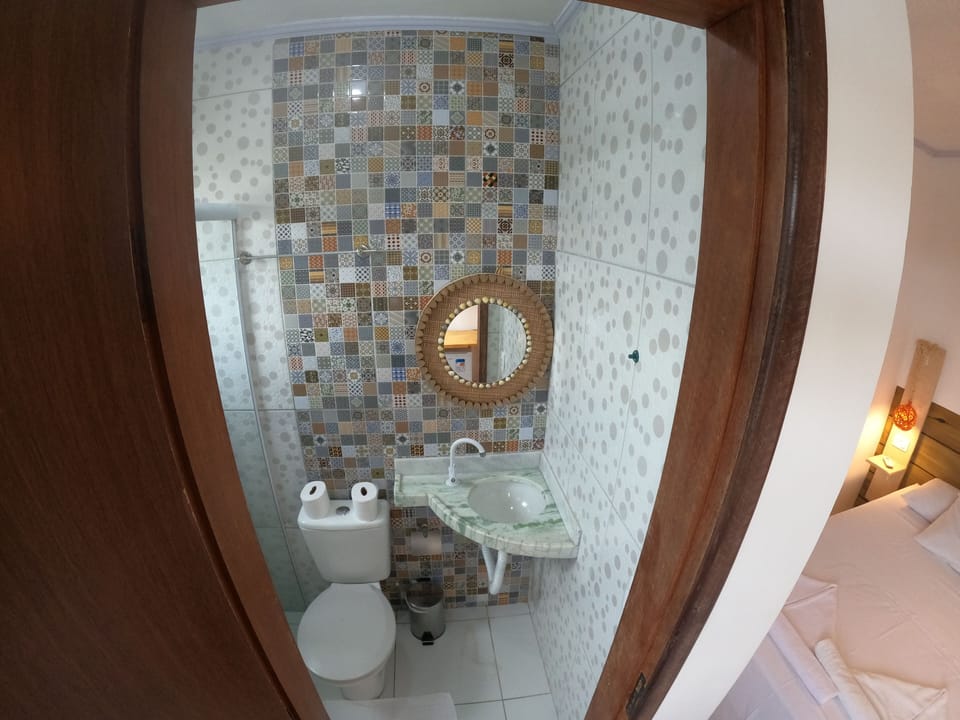 Standard Double Room | Bathroom | Shower, free toiletries, hair dryer, towels